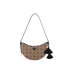 GUESS Torba za čez ramo Guess Sac Bandouliere Katie Latte Logo/Black črna