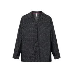 SHEEGO Bluza črna/bela