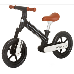 CHIPOLINO Bicikl za decu Balans Spark, Crno-beli
