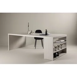Venture Design Jedilna miza Mika 230x110 cm bela