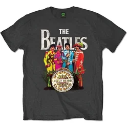 The Beatles Majica Sgt Pepper Unisex Grey M