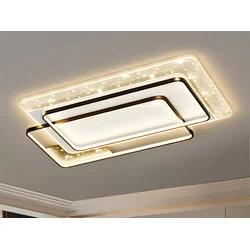Micoe Plafonska lampa LED, 175 W, Crna