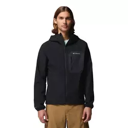 Columbia TALL HEIGHTS III HOODED SOFTSHELL, muška jakna za planinarenje, crna 2155181