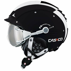 CASCO smučarska čelada SP-5, črna-bela
