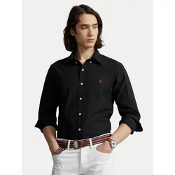 Polo Ralph Lauren Srajca Bsr 710772290 Črna Custom Fit