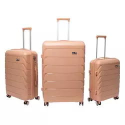 AGA komplet potovalnih kovčkov Travel MR4675, bež