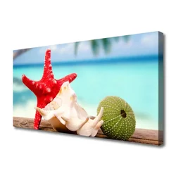 tulup.si Slika na platnu Shell starfish art 140x70 cm