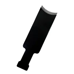 Podmetač sa češljem za izvlačenje pramenova L Crni