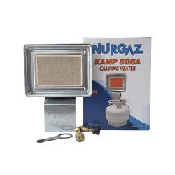 NURGAZ Plinska grejalica, 1.5 kW, Srebrna boja