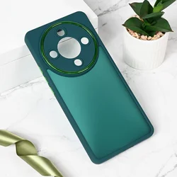 Maska za mobilni telefon Honor Magic 6 Lite SHINING CAMERA, Tamnozelena