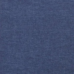 Okvir za krevet s oprugom plavi 160x200 cm od tkanine