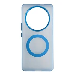 Silikonska futrola Magsafe FLURO COLOR Honor Magic 8 Lite PLAVA
