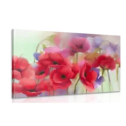 Slika čudoviti naslikan mak - 90x60