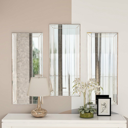 HANAH HOME Set ogledala Mini Neom Transparent