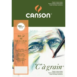 Canson Sp Cagrain Skicirka A5 180 g White