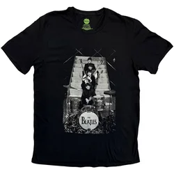 The Beatles Stage Stairs Black L Majica