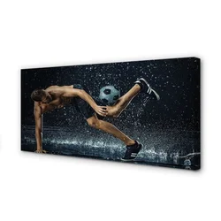 tulup.si Slika na platnu Ball rain man 120x60 cm