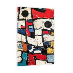Canvas Slika na platnu Crvena fantazija, 30x45cm, Sa ramom, Beli
