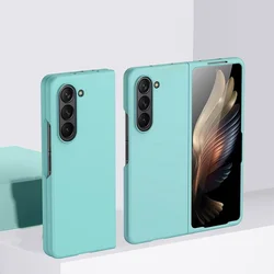 Maska PC SKIN+Touch za Samsung Galaxy Z Fold 6, Svetloplava