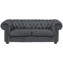 Landscape CHESTERFIELD ZOFA, siva tekstil