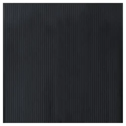 Vidaxl Pravokotna preproga črna 100x100 cm bambus