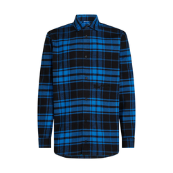 KARL LAGERFELD JEANS Srajca  Checked  modra/črna
