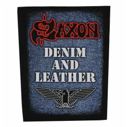 Velika aplikacija SAXON - DENIM & LEATHER - RAZAMATAZ - BP1161