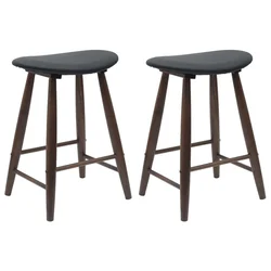 Vidaxl Jedilni stoli 2 pcs Svetlo rjava 46 x 37 x 63 cm
