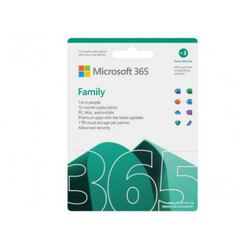 Microsoft licenca Retail 365 Family P10 /32bit/64bit/ English/6 korisnika/1 godina ( 6GQ-01890 )
