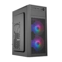 Ohišje EUROCASE ML N6-530B, ATX, 2x USB-A, 2x 120mm ARGB ventilator, črno