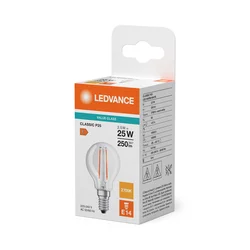 LEDVANCE Žarnica LED E-27 1,8W (25W) bučka bistra