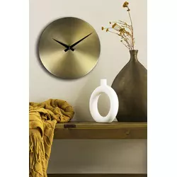 Wallity Zidni sat 35Sivmetsaat, 35x35 cm, Zlatne boje