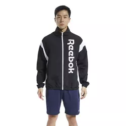 Reebok TE LL WOVEN JACKET, muška jakna za fitnes, crna FU3130