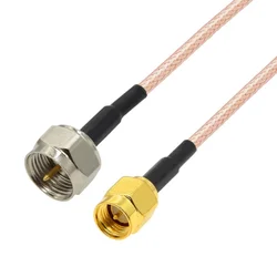 Pigtail F vtič/SMA vtič RG316 3m