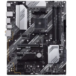 ASUS PRIME B550-PLUS AMD B550 Socket AM4 ATX Matična ploča, 128 GB, 3rd Generation Ryzen 5/7, DDR4, M.2/SATA