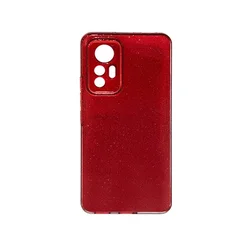 Maska za telefon GLITTER CASE za Xiaomi Mi 12 Lite DZ12, Crvena