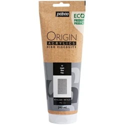 Pébéo Origin Akrilna barva Silver 240 ml 1 kos