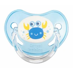 Canpol babies varalica orthodontic silicone 0-6m (1 pc) 22/506 love & sea - blue ( 22/506_blu )