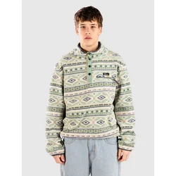 Blue Tomato Patterned Fleece Sweater inka moss