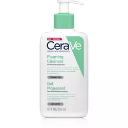 CeraVe Penušavi gel za čišćenje za normalnu i masnu kožu, 236 ml