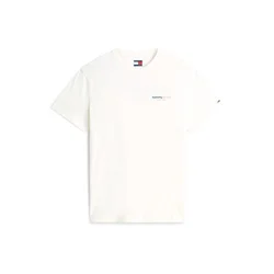 Tommy Jeans Majica mornarska/češnjevo rdeča/bela