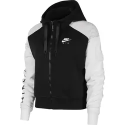 Nike W NSW AIR HOODIE FZ BB, ženski duks, crna