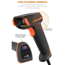POS-BS4208S GMB 2d/OCR CMOS barcode scanner, 1MP, wired USB