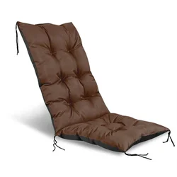 shumee Vrtna blazina 50x50x80 cm za stol, vodoodporna, rjava