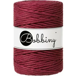Bobbiny Macrame Cord 5 mm Wine Red