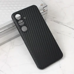 Torbica Carbon fiber za Samsung S921B Galaxy S24 crna