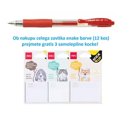 Gel olovka PILOT G2 0.5 crvena 163111
