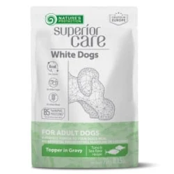 NATURES PROTECTION Hrana za pse White All Breed Tuna&Sea Bass, 70g