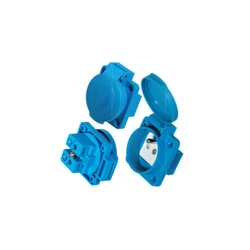 Pawbol Vtičnica z/brez 16A 250V GZ-16 IP54 D.3153