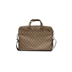 GUESS torba 16 Saffiano 4G Hot Stamp Triangle Logo (GUCB15P4TW), brown